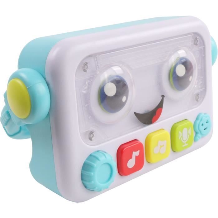 Baladeur robot musical & lumineux - J.A.D.E - 17 cm - Musique, Enregistrement & Déformation de Voix - Des 18 Mois