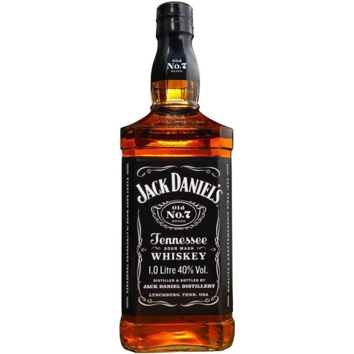Jack Daniel's - Old N°7 - Tennessee Whiskey - USA - 40% Vol. 1L