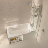 Baignoire rectangulaire Bain-douche Malice 160 x85 cm Blanche Jacob Delafon E6D146R-00