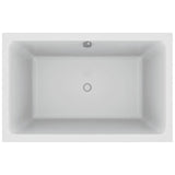 Baignoire rectangulaire bain-douche Jacob Delafon Capsule 140 x 90 cm Blanche