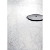 Receveur de douche extra-plat Jacob Delafon Ipso 120x80 cm - Blanc Mat Texture Pierre