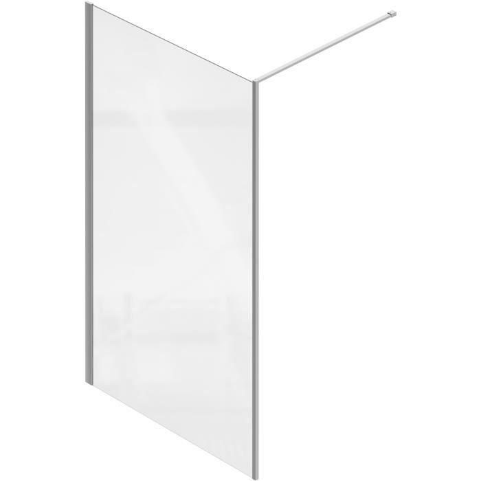 JACOB DELAFON Paroi de douche a l'italienne Serenity 120 cm, Chrome