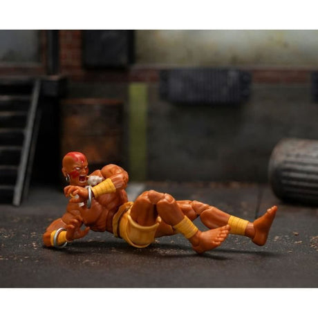 Figurine - JADA TOYS - Dhalsim - Articulée - 15 cm - Accessoires interchangeables