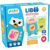 Liseuse Liboo - JADE - Français - Anglais - 240 Mots - Jeu Educatif - Piles Incluses - Vocabulaire - Apprentissage - Design Français