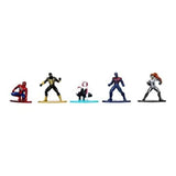Coffret Spiderman 18 figurines 4cm en métal, pour enfant des 3 ans, 253225027, JADA