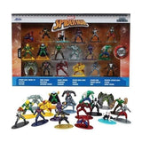 Coffret Spiderman 18 figurines 4cm en métal, pour enfant des 3 ans, 253225027, JADA
