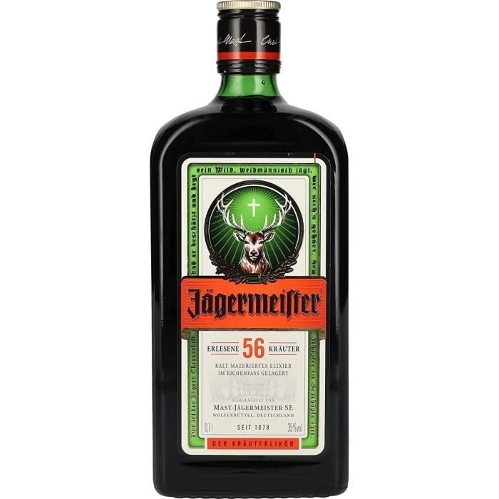 Liqueur Jagermeister - Liqueur herbale - Allemagne - 35%vol - 175cl