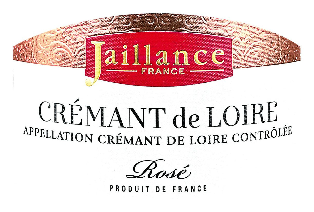 Crémant de Loire Brut Rosé - Jaillance - 75cl