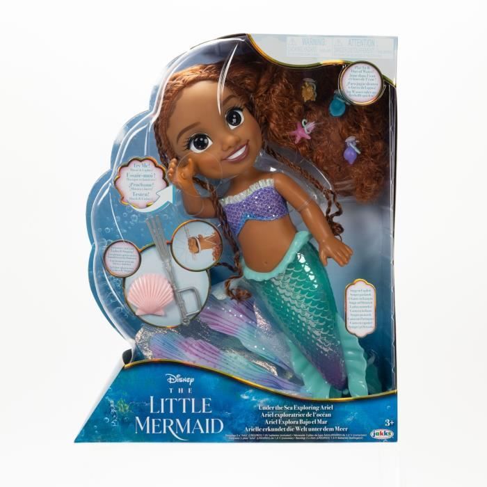 LA PETITE SIRENE LIVE ACTION - PoupÈe Èlectronique ARIEL - 38 cm - JAKKS - 480465