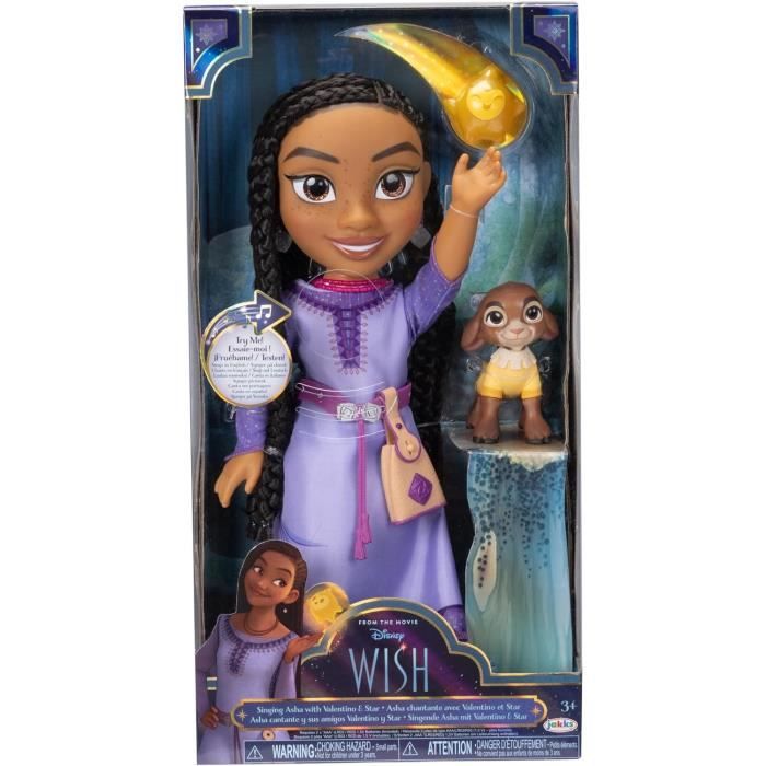 WISH - PoupÈe Asha Èlectronique - 38 cm - JAKKS - 480440