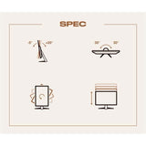 Ecran PC - JAPANNEXT - 23,8 - FHD - 60Hz - Dalle IPS - 14ms - Ajustable en hauteur - JN-IPS2382FHDR-HSP