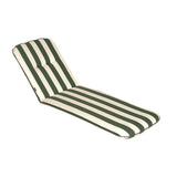 JARDIN PRIVE Coussin bain de soleil CANCALE Vert 184x59x5,5cm