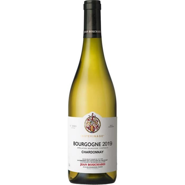 Jean Bouchard 2023 Bourgogne Chardonnay - Vin blanc de Bourgogne - Tastevinage