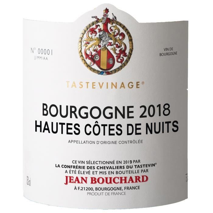 Jean Bouchard Tastevine 2022 Bourgogne Hautes-Côtes de Nuits - Vin blanc de Bourgogne