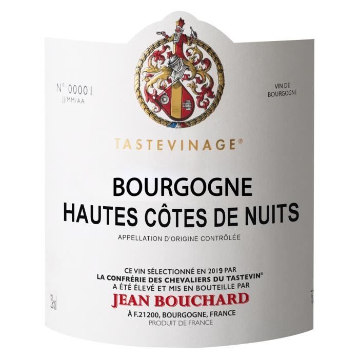 Jean Bouchard Tastevine 2022 Bourgogne Hautes-Côtes de Nuits - Vin blanc de Bourgogne