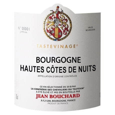 Jean Bouchard Tastevine 2022 Bourgogne Hautes-Côtes de Nuits - Vin blanc de Bourgogne