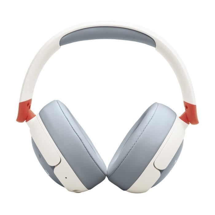 Casque sans fil JBL JR470NC - Bluetooth - Réduction de bruit active - Blanc