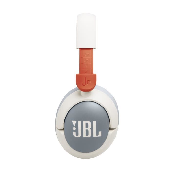 Casque sans fil JBL JR470NC - Bluetooth - Réduction de bruit active - Blanc
