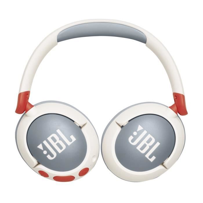 Casque sans fil JBL JR470NC - Bluetooth - Réduction de bruit active - Blanc