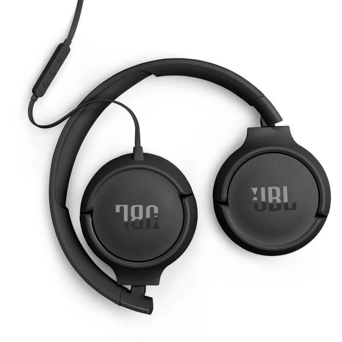 Casque filaire - JBL Tune 520 C - USB-C - Hi-Res audio - Noir