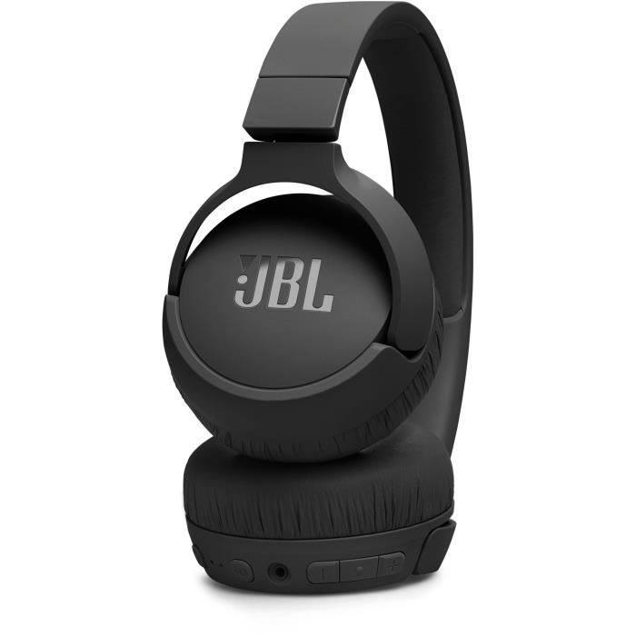 Casque arceau circum-aural sans fil JBL Tune 670NC avec réduction de bruit Noir