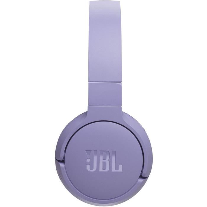 Casque supra-auriculaire sans fil JBL Tune 670NC - Réduction de bruit - Pure Bass - Bluetooth 5.3 - 70h d'autonomie - Violet