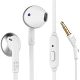 Ecouteurs filaires JBL T205 - Pure Bass - Argent