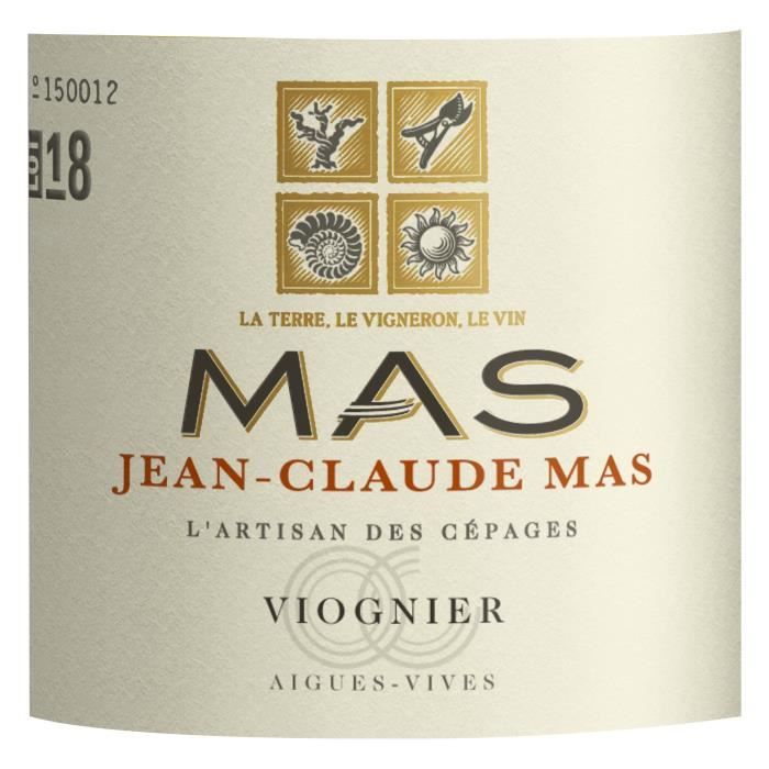 Jean-Claude Mas L'Artisan des Cépages 2023 Pays d'Oc Viognier - Vin blanc de Languedoc 2024