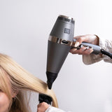 Seche-Cheveux - JEAN LOUIS DAVID - Moteur Professionnel AC - Brushing & Boucles Rebondies - Technologie Infrarouge
