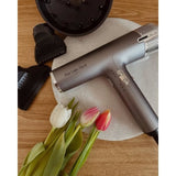 Seche-Cheveux - JEAN LOUIS DAVID - Moteur Nouvelle Génération BLDC - Accessoires Magnétiques - Lissage, Brushing & Boucles Rebondies