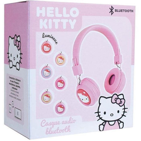 Casque ajustable bluetooth avec micro - HELLO KITTY - Câble usb - Câble audio - Des 3 ans