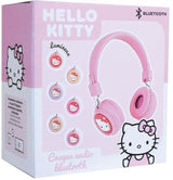 Casque ajustable bluetooth avec micro - HELLO KITTY - Câble usb - Câble audio - Des 3 ans