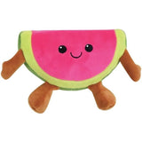 JEMINI Fruity 's cagette de 6 peluches toutes douces fruits et légumes +/- 17 cm