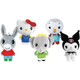 Peluche a collectionner Kuromi - JEMINI - Hello Kitty - Kid'collect +/- 13 cm