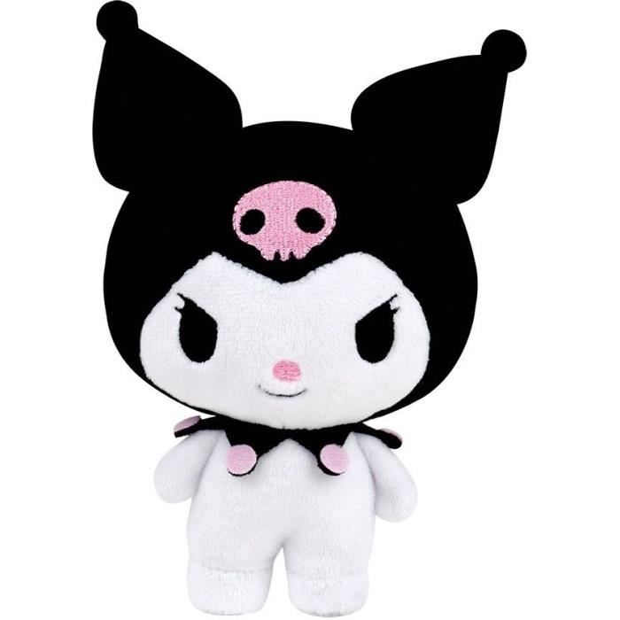 Peluche a collectionner Kuromi - JEMINI - Hello Kitty - Kid'collect +/- 13 cm