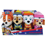 Coffret 4 peluches - JEMINI - PAT'PATROUILLE - Chase, Marcus, Ruben et Stella - +/- 12 cm