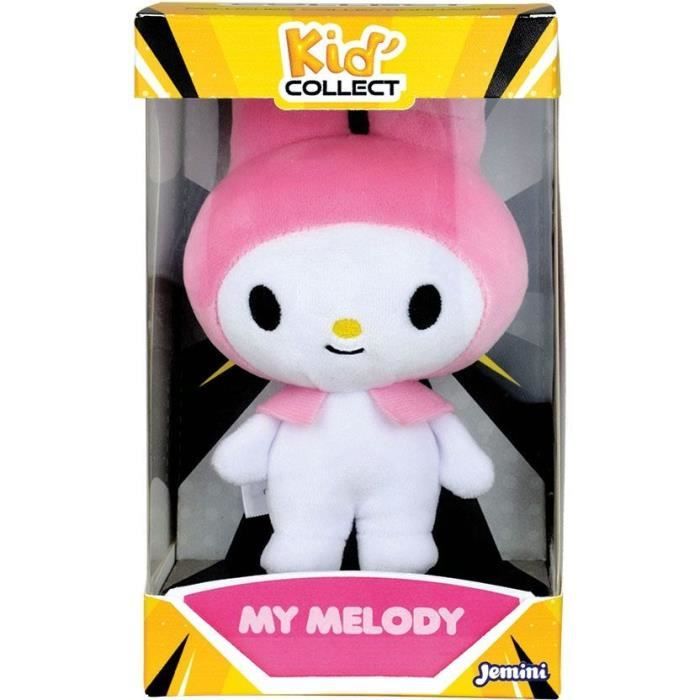 Peluche a collectionner My Melody - JEMINI - HELLO KITTY - Kid'collect +/- 13 cm