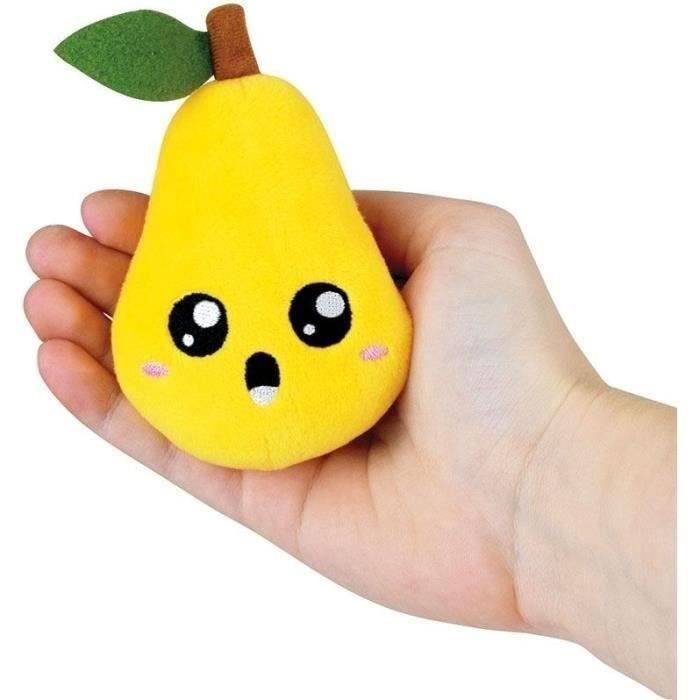 Lot de 18 pochettes surprises - JEMINI - Surprise Market - Peluche fruits ou lÈgumes +/- 10 cm, stickers et cartes mÈmo