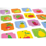 Lot de 18 pochettes surprises - JEMINI - Surprise Market - Peluche fruits ou lÈgumes +/- 10 cm, stickers et cartes mÈmo