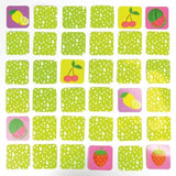 Lot de 18 pochettes surprises - JEMINI - Surprise Market - Peluche fruits ou lÈgumes +/- 10 cm, stickers et cartes mÈmo