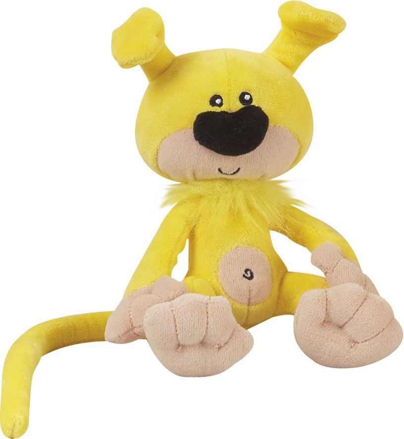 Lot de 3 peluches Marsupilami - JEMINI - Bibi, Bobo et Bibu - 17 cm