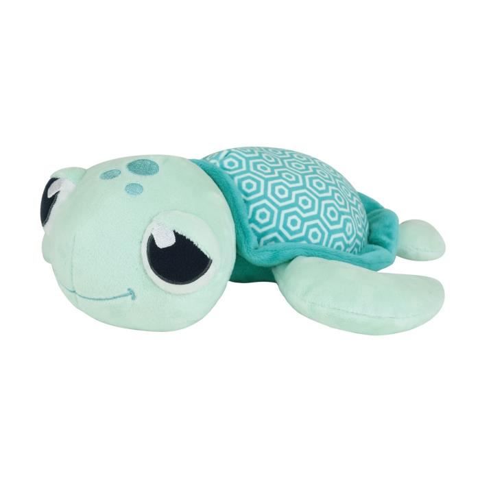 My Little Shell Natural Luminous Turtle Plush +/- 25 cm - JEMINI - Chargeable with light, works without battery.