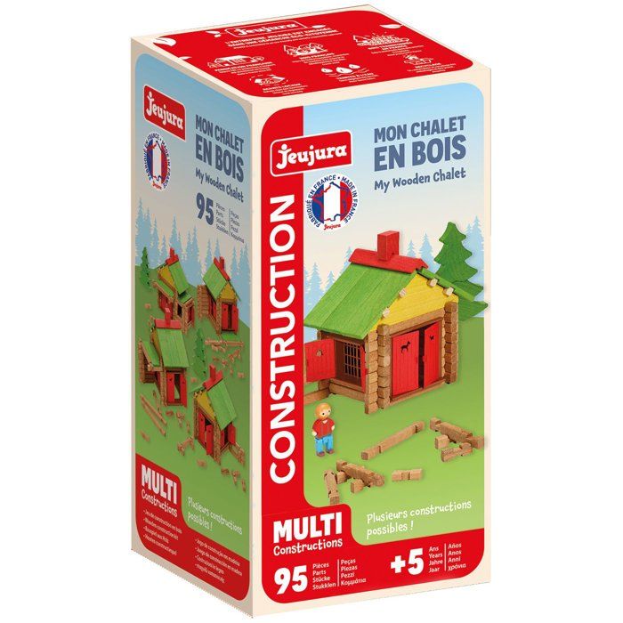 JEUJURA - Construction en bois - Mon chalet en bois - 95 pieces - Des 5 ans