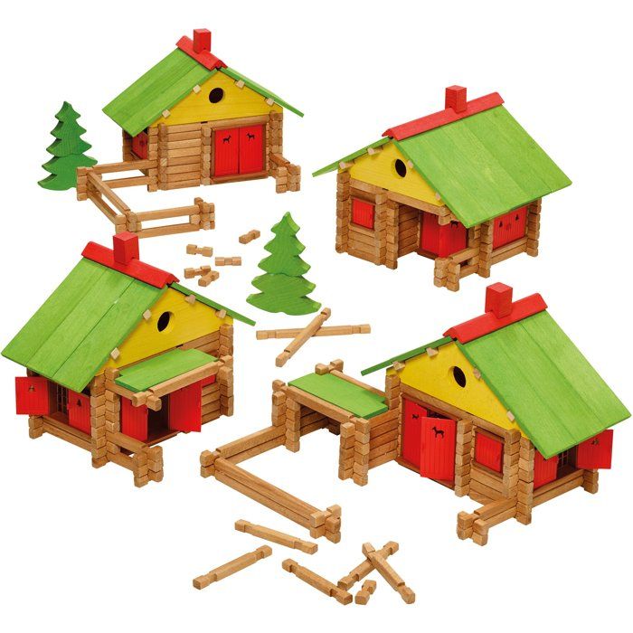 JEUJURA - Construction en bois - Mon chalet en bois - 130 pieces - Des 5 ans