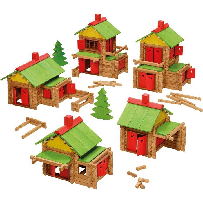 JEUJURA - Construction en bois - Mon chalet en bois - 165 pieces - Des 5 ans