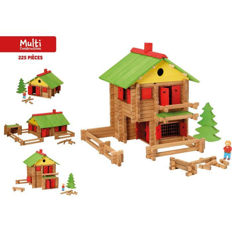 JEUJURA - Construction en bois - Mon chalet en bois - 225 pieces - Des 5 ans