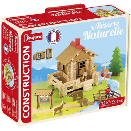 JEUJURA - Construction en bois - La réserve naturelle - 125 pieces - Des 5 ans
