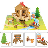 JEUJURA - Construction en bois - La réserve naturelle - 125 pieces - Des 5 ans