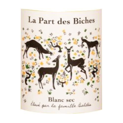 Jean Luc Baldes La part des Biches 2023 Comté Tolosan - Vin blanc du Sud Ouest