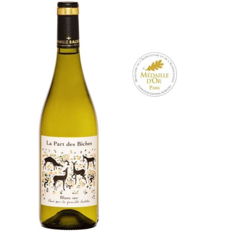 Jean Luc Baldes La part des Biches Tolosan - Vin blanc du Sud Ouest